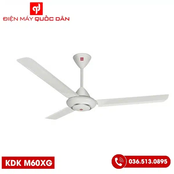 Quạt trần KDK M60XG 3 cánh