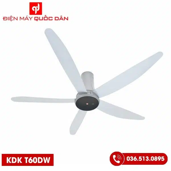 Quạt trần KDK T60DW 5 cánh