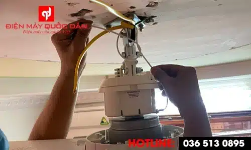 Hướng dẫn lắp quạt trần đúng kỹ thuật