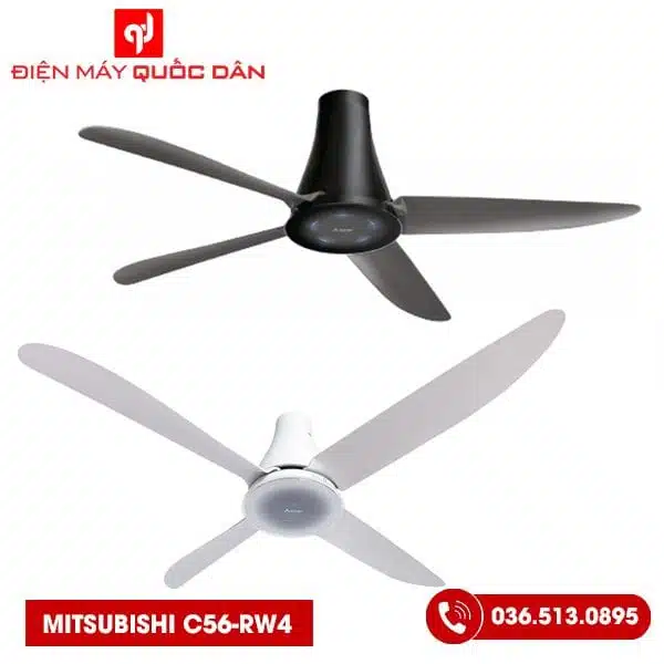 Quạt trần 4 cánh Mitsubishi C56-RW4