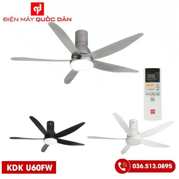 Quạt trần KDK U60FW