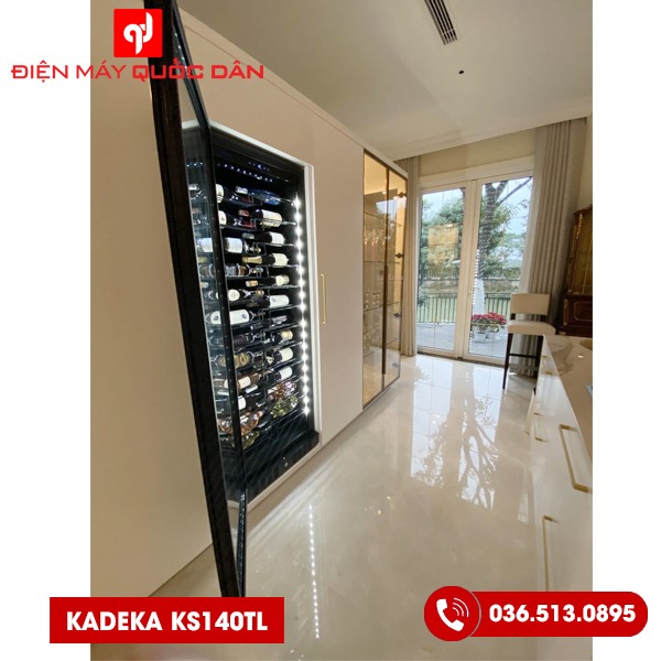 Tủ ướp rượu Kadeka KS140TL