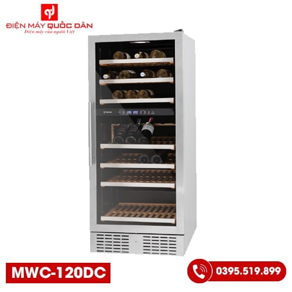 Tủ bảo quản rượu độc lập Malloca MWC-120DC