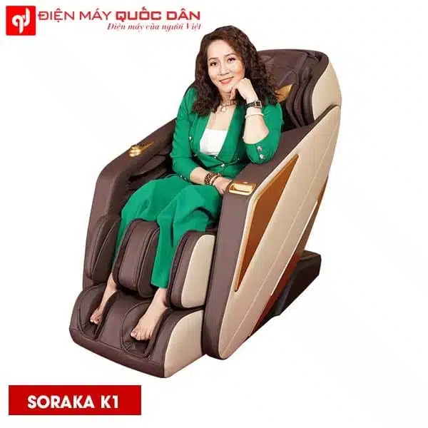 Ghế Massage 5D Cao Cấp Soraka K1