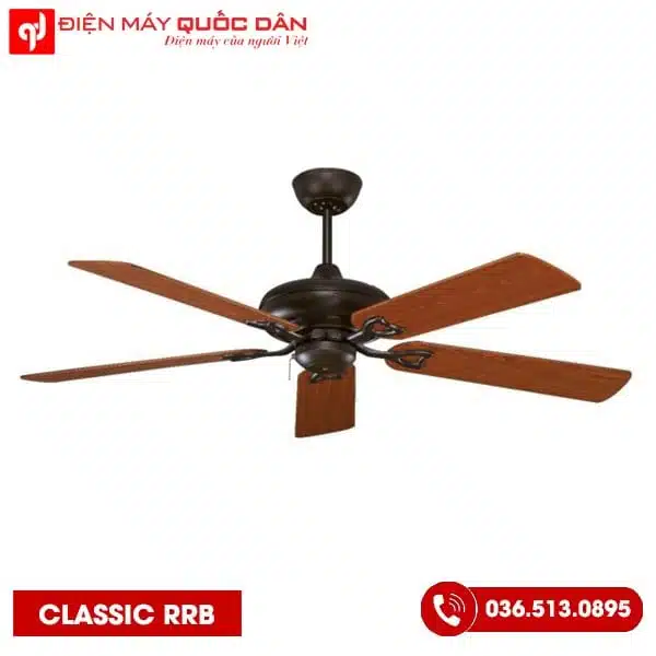 QUẠT TRẦN GỖ CLASSIC RRB