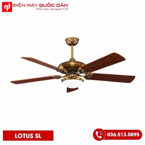 QUẠT TRẦN LOTUS SL trang tri