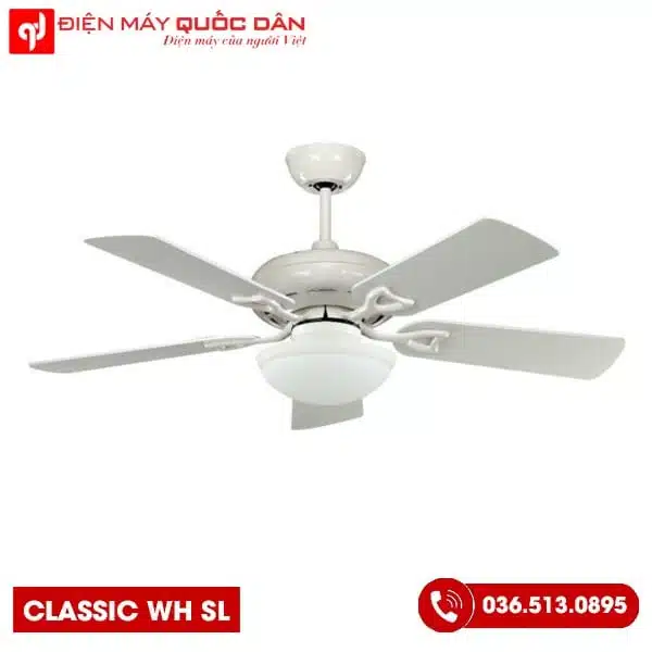 QUẠT tran CLASSIC WH SL