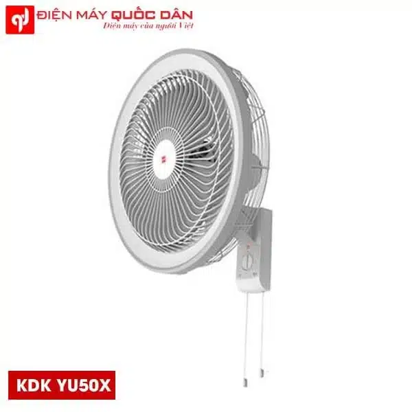 Quạt treo tường KDK YU50X trắng