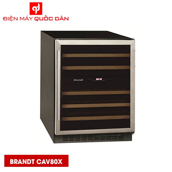 Tủ bảo quản rượu vang Brandt CAV80X
