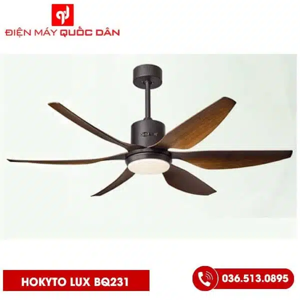 Quạt trần đèn LUX BQ231