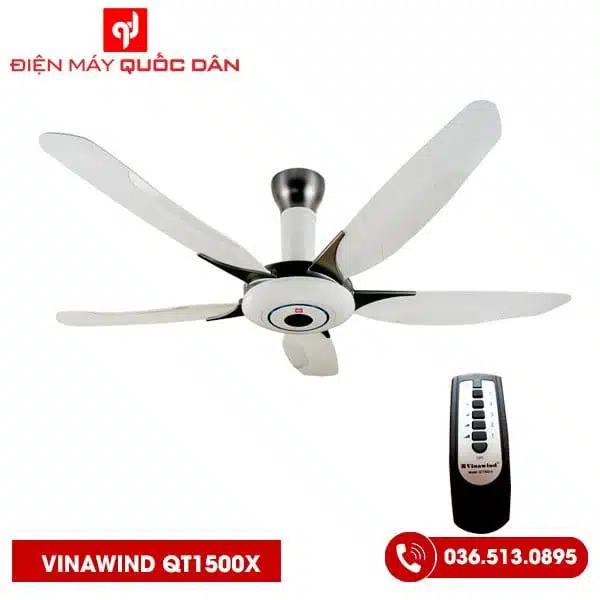 Quạt trần điện cơ Vinawind QT1500X