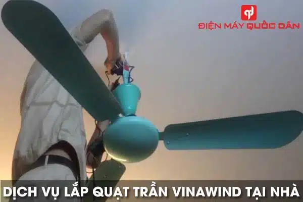 Lắp quạt trần Vinawind