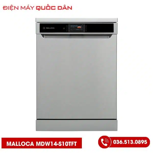 Máy rửa chén Malloca MDW14-S10TFT