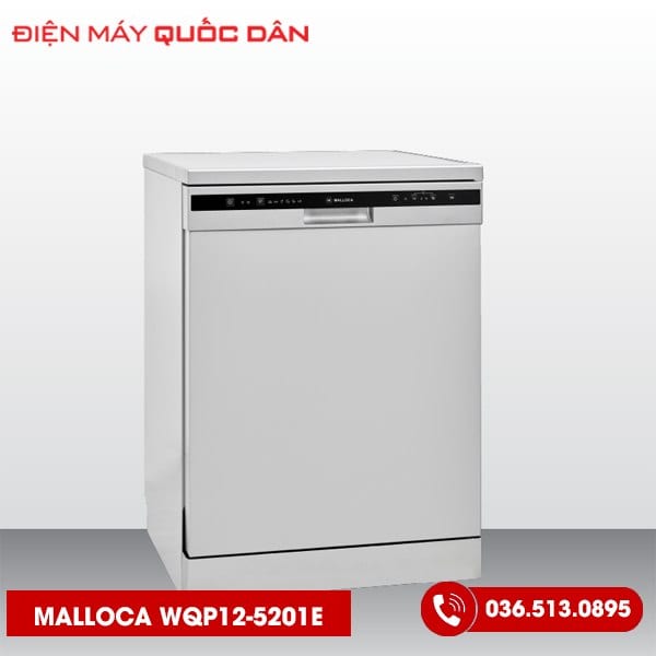 Máy rửa chén Malloca WQP12-5201E