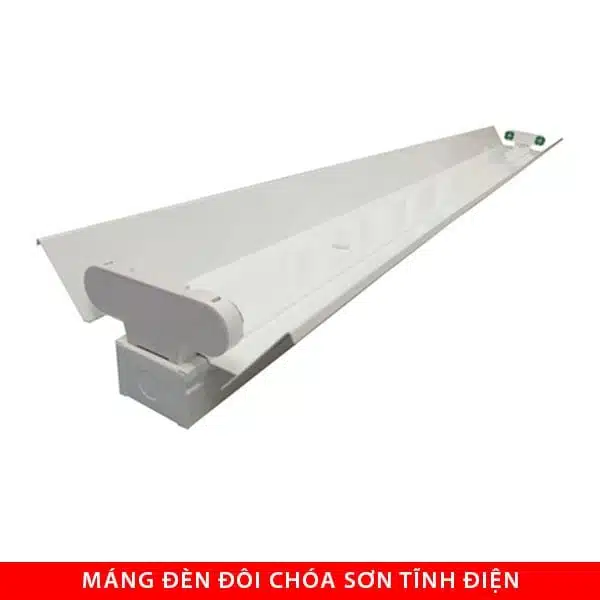 Máng đèn đôi chóa sơn tĩnh điện SH-MCD0218S-1